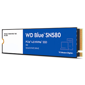 western digital Western Digital Blue SN580 M 2 2 To PCI Express 4 0 TLC NVMe
