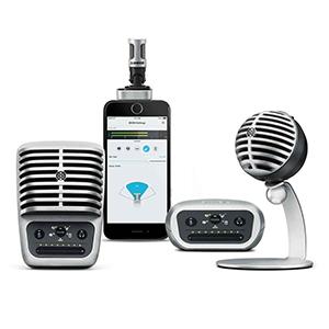 Microphones Numériques et Solutions d'Enregistrement MOTIV