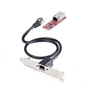 Carte réseau PCIe M.2 dotée de la puce Intel I225-V, offrant des vitesses multi-gigabits avec prise en charge de NBASE-T