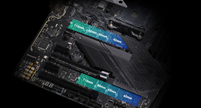 DEUX M.2 PCIe 4.0