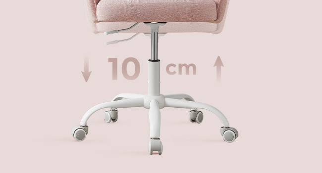 Hauteur réglable sur 10 cm