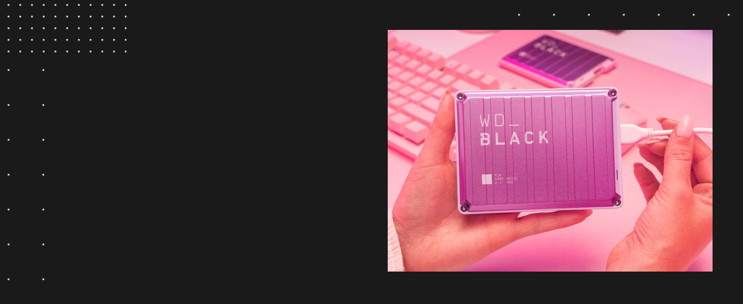 WD_BLACK P10 GAME DRIVE SAUVE VOS JEUX