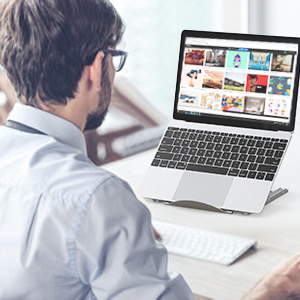 Facile à utiliser votre support d'ordinateur portable à tout moment et en tout lieu