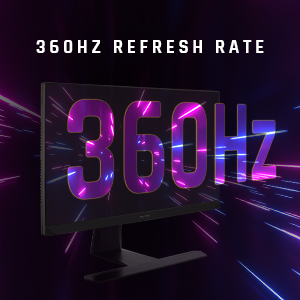 TAUX DE RAFRAÎCHISSEMENT DE 360 HZ