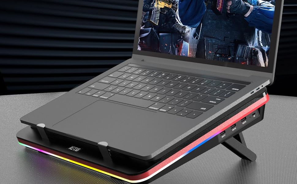 IETS GT500 Supercharged Refroidisseur pour ordinateur portable
