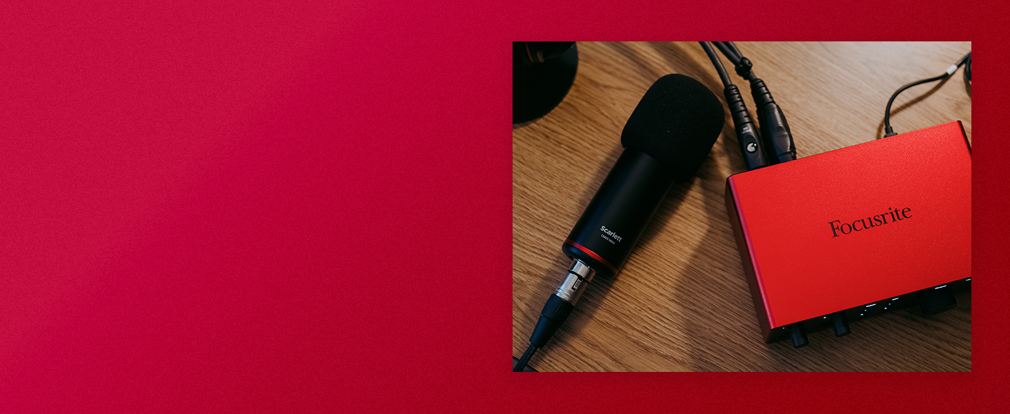 Un microphone à condensateur professionnel