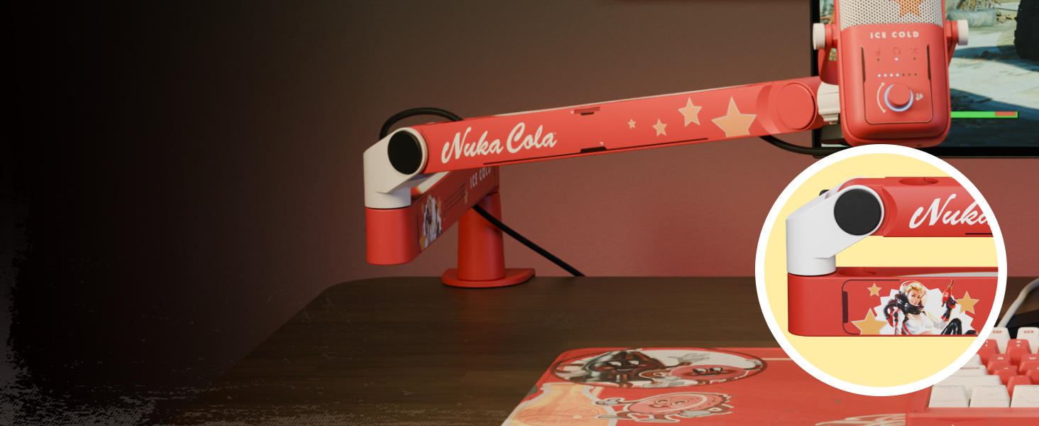 Wave Mic Arm LP Édition Nuka-Cola