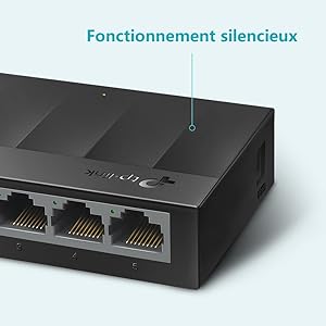 Conception sans ventilateur assure un fonctionnement silencieux