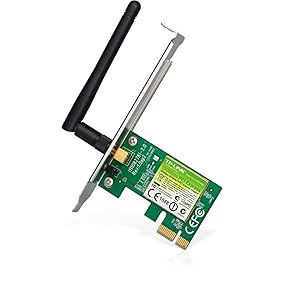 Adaptateur PCI Express sans fil N 150 Mbps Avec équerre low profile