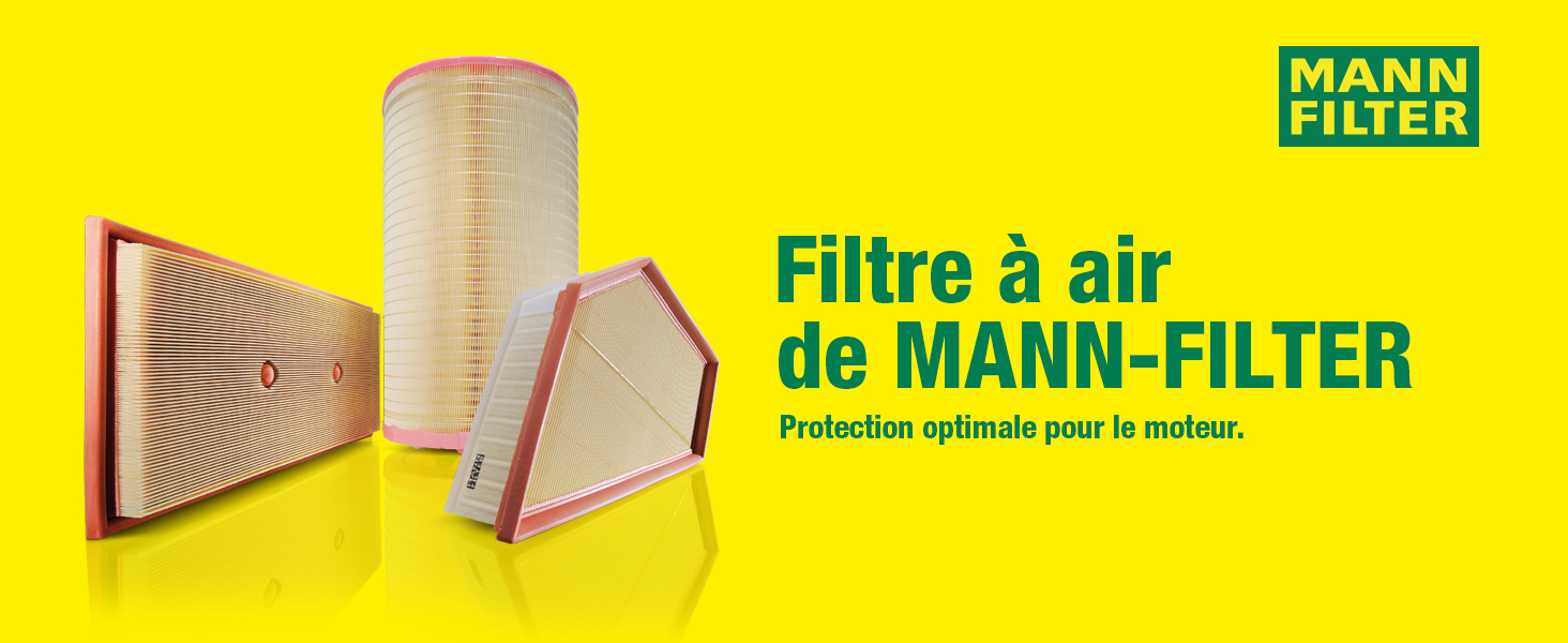 Filtre à air de MANN-FILTER - La protection optimale pour votre moteur
