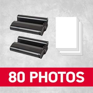 AGFA PHOTO - Cartouche et papiers photos format 10 x 15 cm - AMOC - Compatible AGFA PHOTO Realipix Moments et KODAK PD450, PD460, PD480 et PD450WIFI