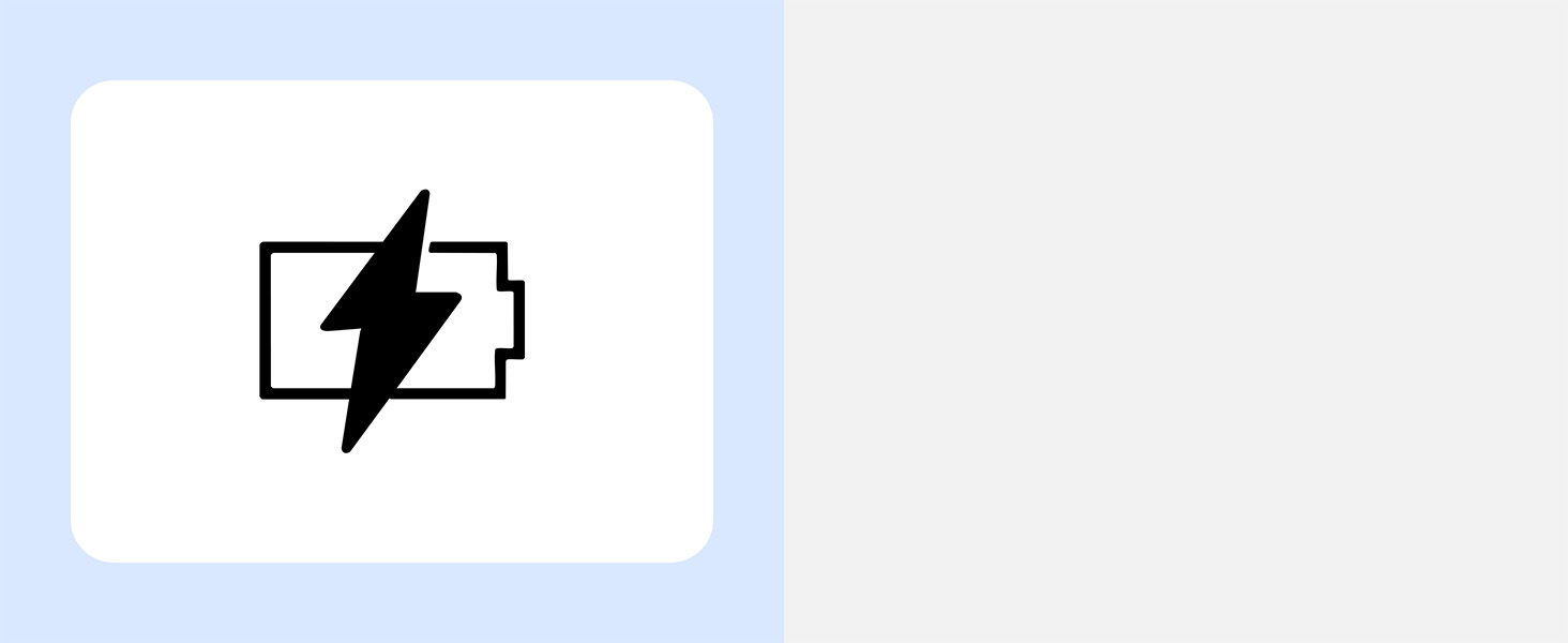 Recharge complète en un peu plus d’une heure