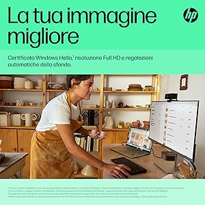 HP Webcam 620 FHD : reconnaissance faciale avec Windows Hello
