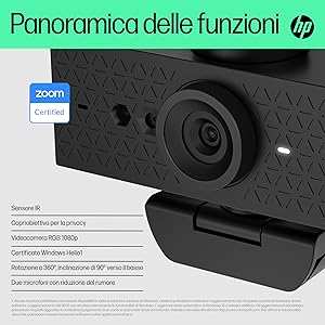 HP Webcam 620 FHD : toutes les fonctions dont vous avez besoin