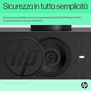 HP Webcam 620 FHD : restez en sécurité, toujours