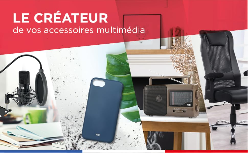 Depuis 2008 WE met l’expérience utilisateur au cœur du développement avec l’objectif d’améliorer notre façon de vivre la technologie.