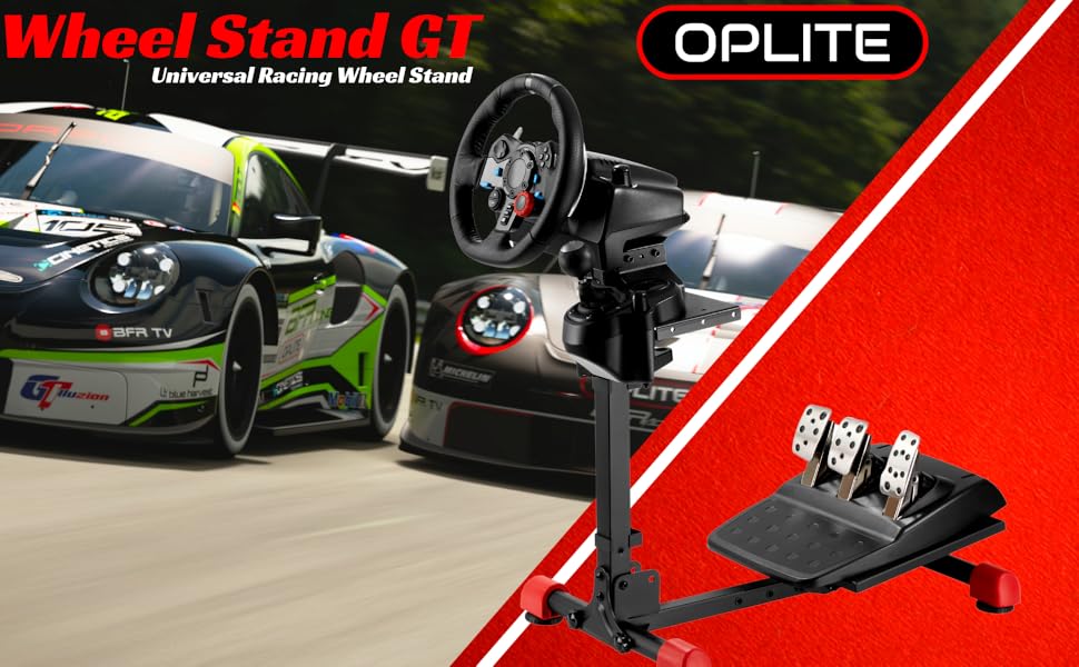 Support Universel pour Volant, pédalier et boite de vitesse compatible avec tous les produits Logitech, Thrustmaster et Fanatec