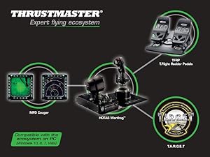 Écosystème de produits pour simulation de vol Thrustmaster