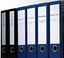 Deux rouleaux d'étiquettes