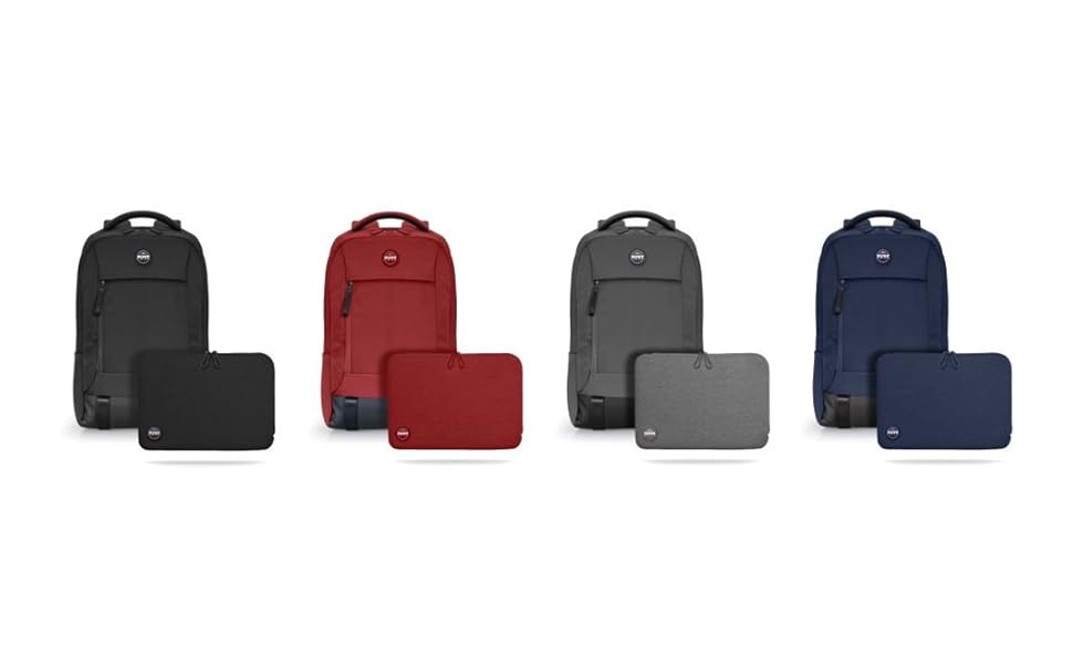 Gamme sacs à dos colorée TORINO 2  compacte et moderne pour ordinateur portable - tablette tactile
