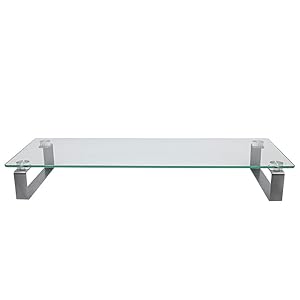 VERRE TREMPÉ ET ACIER. RIEN NE BOUGE.