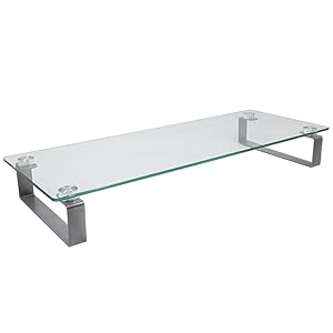 INOVU MS-TG - RÉHAUSSEUR ÉCRAN EN VERRE TREMPÉ