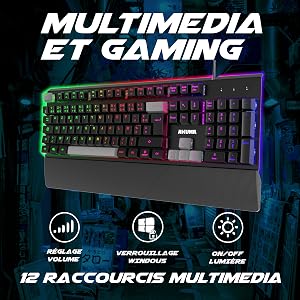 les 12 raccourcis multimédia et Windows LOCK