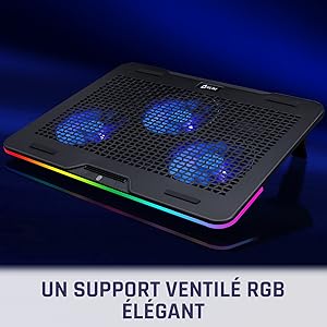 UN SUPPORT VENTILÉ RGB ÉLÉGANT
