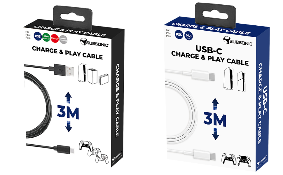 Câble pour manette PS5