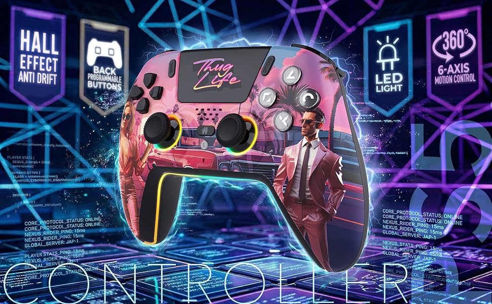 Manette sans fil compatible PS5 / PS5 Slim