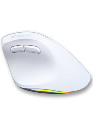 Souris Ergonomique sans fil Blanche
