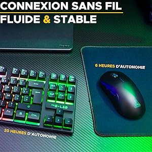 Connexion sans fil fluide