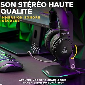 SON STÉRÉO HAUTE QUALITÉ