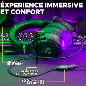 CASQUE GAMER ULTRA CONFORT