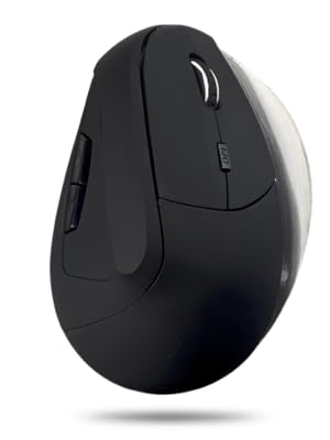 Souris sans fil ergomique verticale