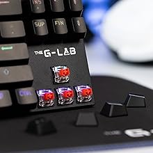 Qualité de frappe Supérieure - Red Switches