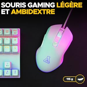 SOURIS LÉGÈRE ET AMBIDEXTRE