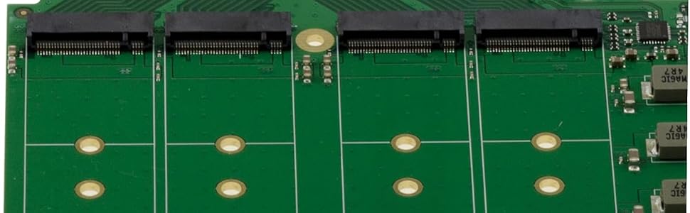 Carte contrôleur pour SSD de type M2 NVMe - GEN 5.0
