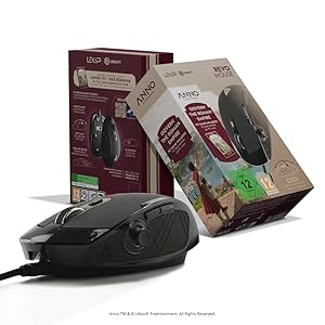 Souris Revo avec Rotation 360° et Joystick 3D + Jeu PC - Anno 117 : Pax Romana Edition