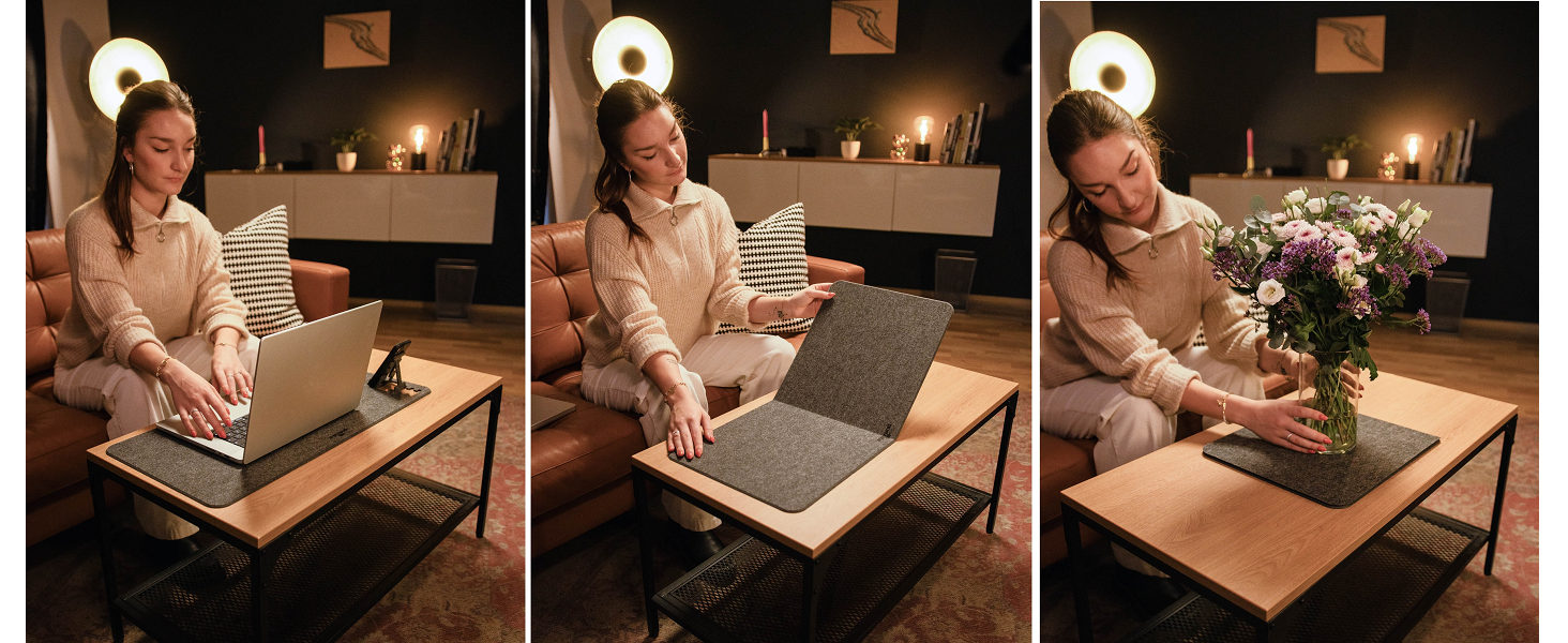 Tapis de souris ou décoration de table ? EFFECT fait les deux !