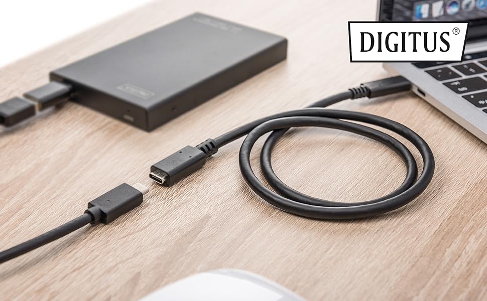 DIGITUS Câble adaptateur USB 3.2 Gen1 - 0.2 m - USB C (m) vers jack 3.5 mm (f) - 5 Gbit/s - Adaptateur USB - noir