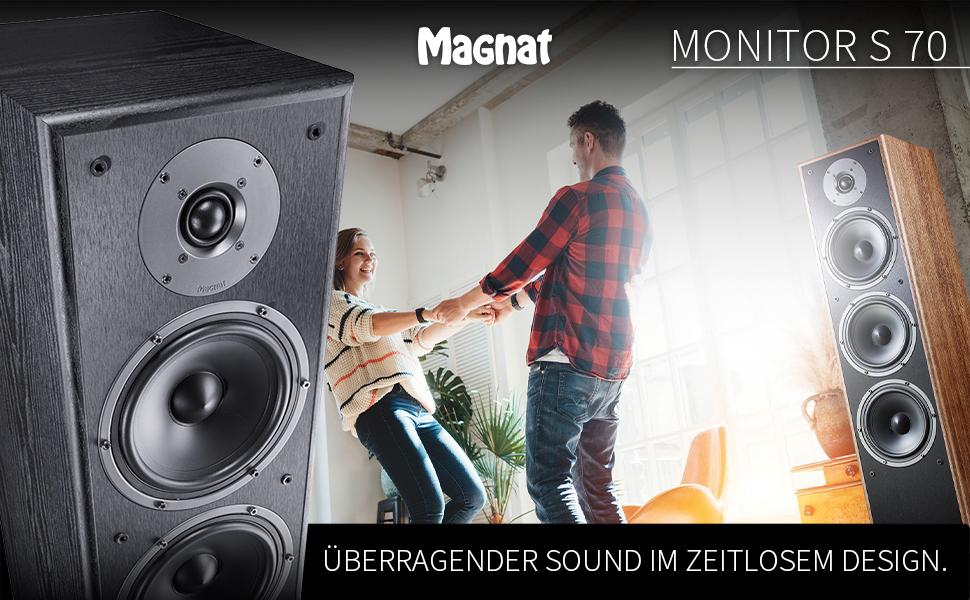 Magnat S70 Enceinte colonne bass-reflex 3 voies