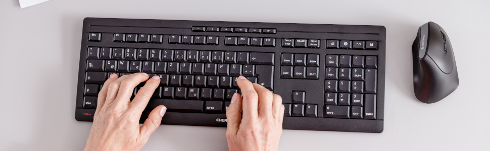 CHERRY STREAM KEYBOARD WIRELESS