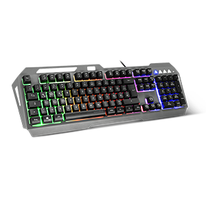 LUNERA Metal Rainbow Gaming Keyboard