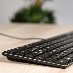 Speedlink RIVA Scissor Keyboard silencieux et fond en métal
