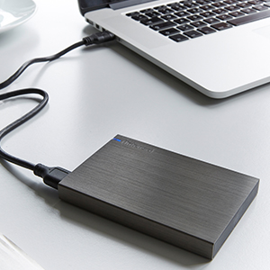 Transfert de données rapide grâce à l'USB 3.0 super rapide