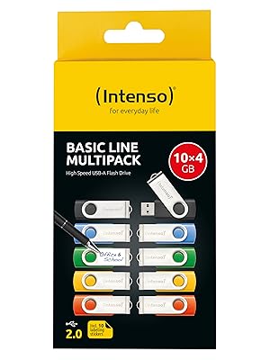 Multipacks Basic Line : Clé USB pratique dans un ensemble attrayant