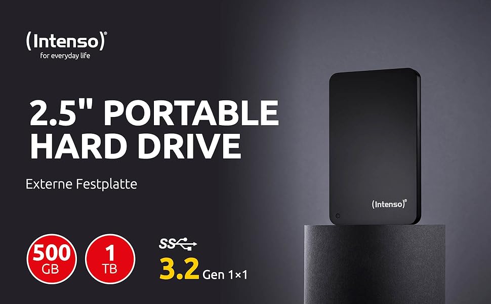 Disque dur portable Intenso 2,5"