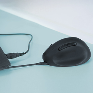 Perixx PERIMICE-819 Petite souris ergonomique MULTI-APPAREILS, CONFORT ULTIME