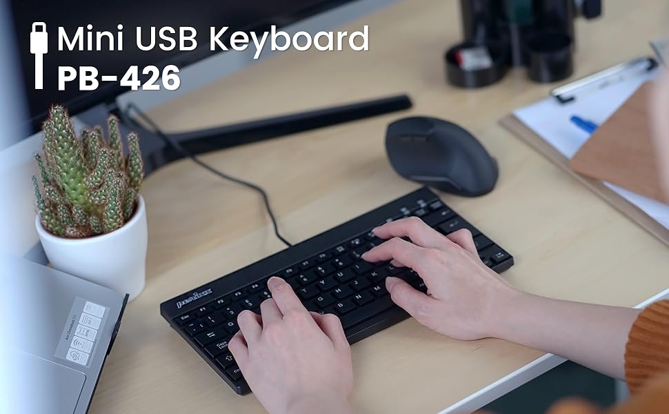 Mini clavier USB britannique